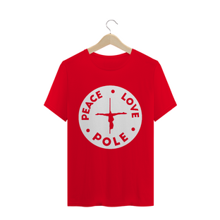 Nome do produtoCamiseta Peace.Love.Pole T-Shirt Quality