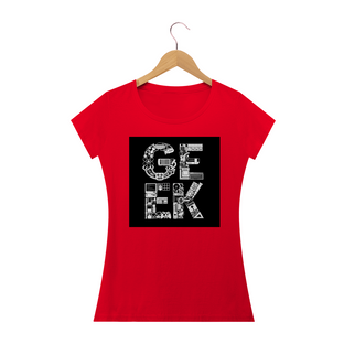 Nome do produtoCamiseta Feminina Geek