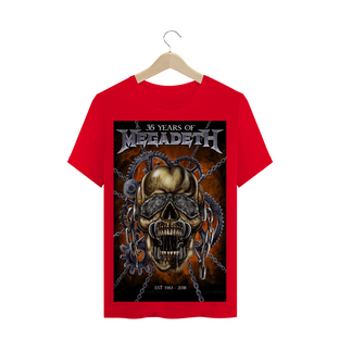 Nome do produtoCamiseta Megadeth 35 years