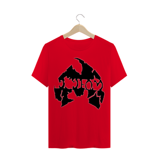 Nome do produtoT-Shirt Camiseta de Malha Quality WUTANG Logo Method Com Letra