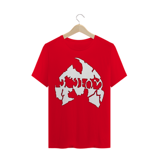 Nome do produtoT-Shirt Camiseta de Malha Quality WUTANG Logo Method Com Letra White