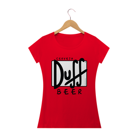 Camiseta Baby Look Duff Beer - Cartoons/Animes