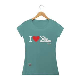 Nome do produtoT-Shirt Baby Long Estonada Quick Racing | I love kart.