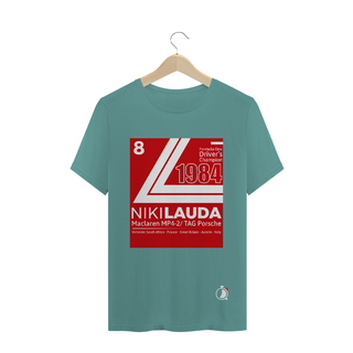 Nome do produtoT-Shirt Estonada Quick Racing | Niki lauda 1984 McLarem MP4/2