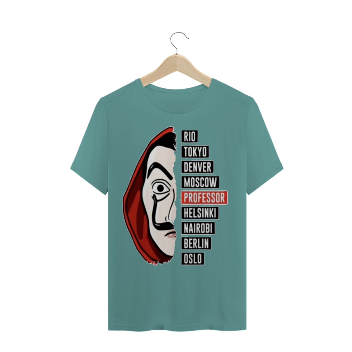 Nome do produto: CAMISETA - LA CASA DE PAPEL