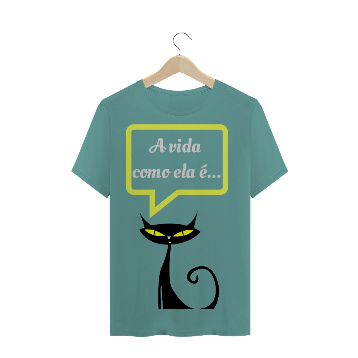 Nome do produtoCamiseta engraçada - A vida...