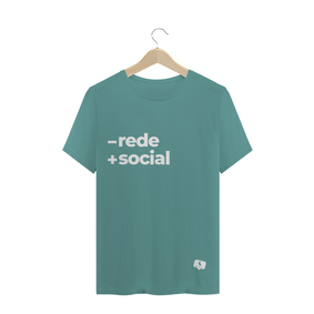 -rede +social - Estonada Masculina (unissex)