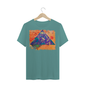 Triângulo Joga Tinta | Camiseta Estonada
