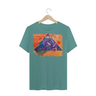 Triângulo Joga Tinta | Camiseta Estonada