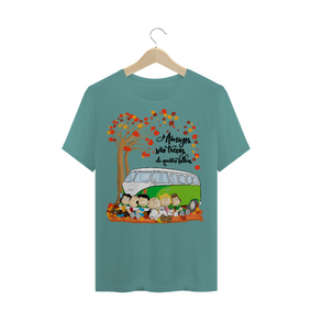 Snoopy - Amigos são trevos / T-shirt estonada