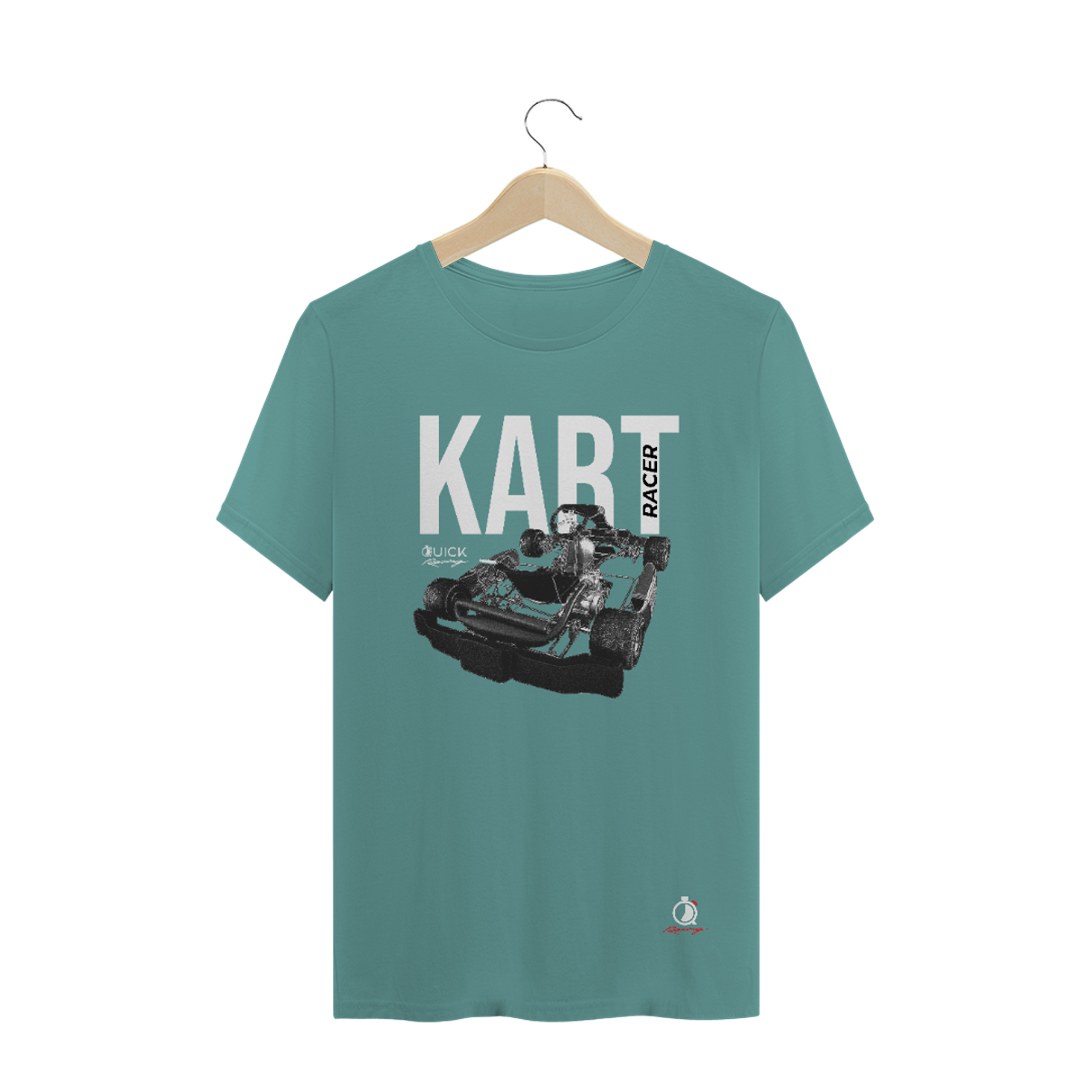 Nome do produto: T-Shirt Estonada Quick Racing | Kart Racer