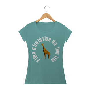 Nome do produtoCamiseta Fem Girafática