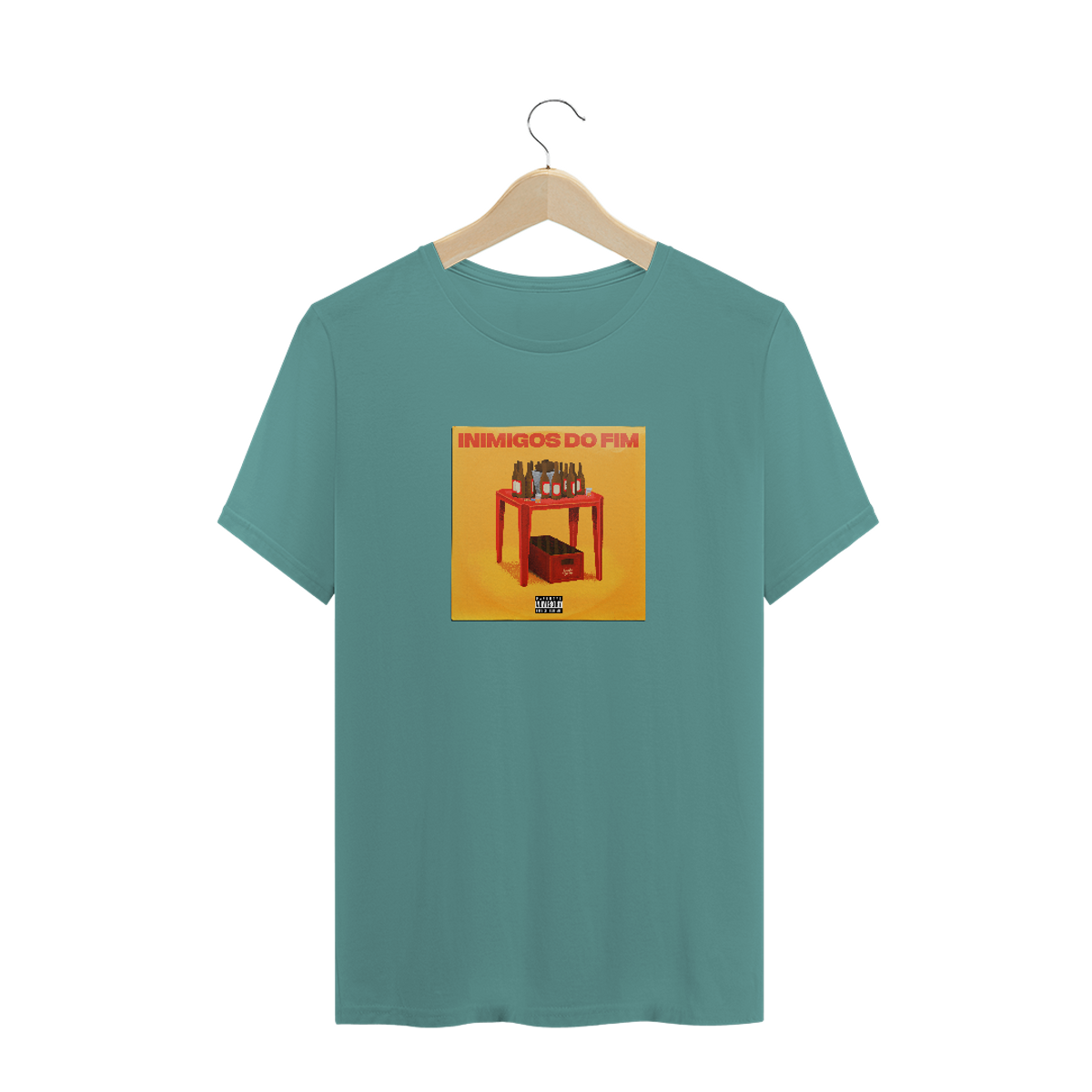 Nome do produtoInimigos do Fim / T-Shirt Prime Masculina Verde estonada