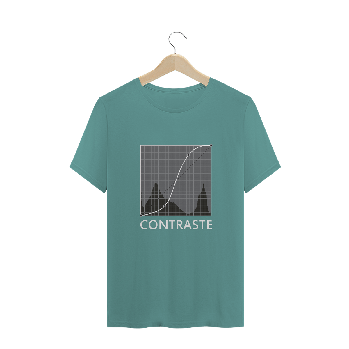 Nome do produto: Camiseta estonada CONTRASTE