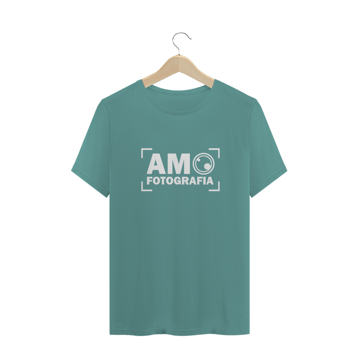 Nome do produto: Camiseta estonada AMO FOTOGRAFIA