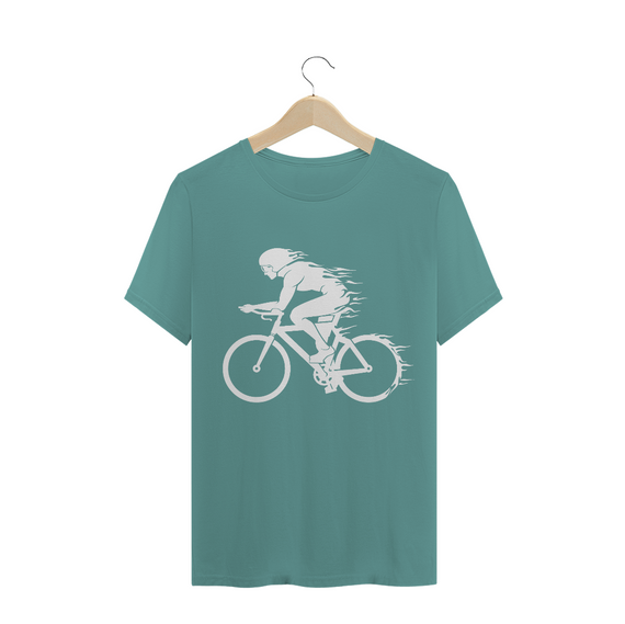 Camiseta Estonada Ciclista Fogo Branco 