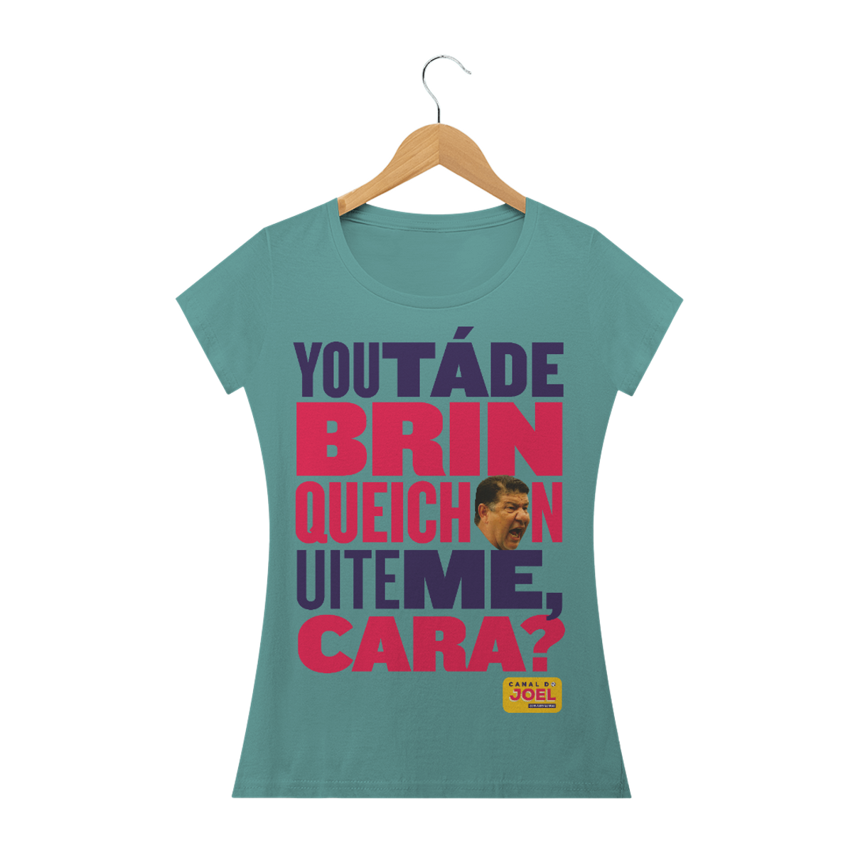 Nome do produtoCamisa do Canal |  You tá de Brinqueichon uite me cara? COLOR | Baby Long Estonada