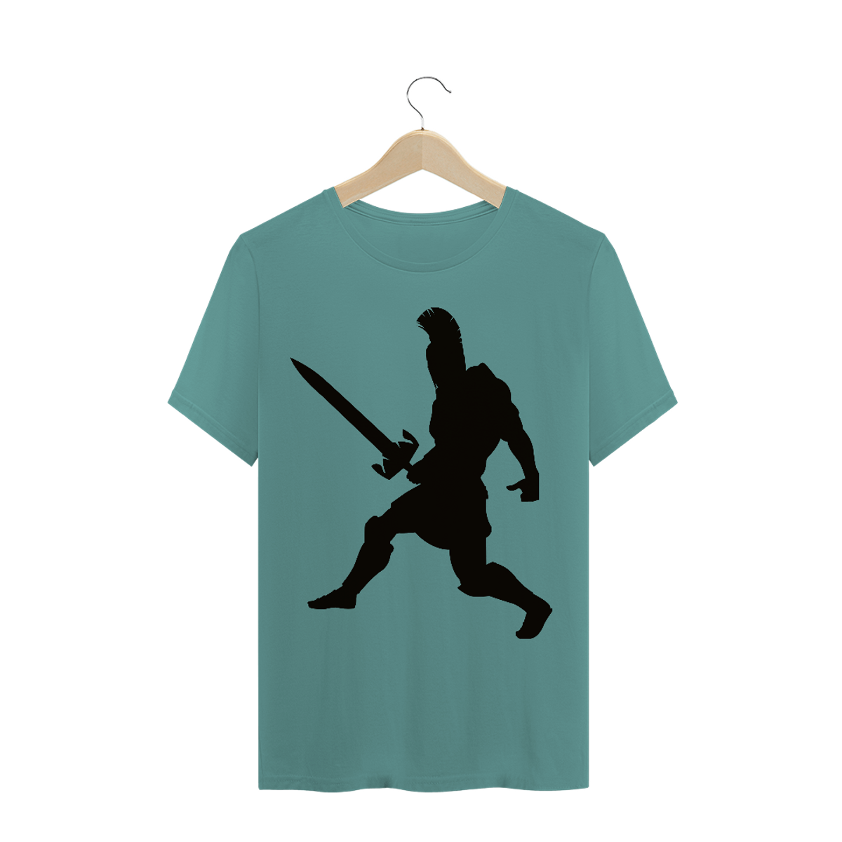 Nome do produto: Camiseta Estonada Estampa Silhueta Gladiador
