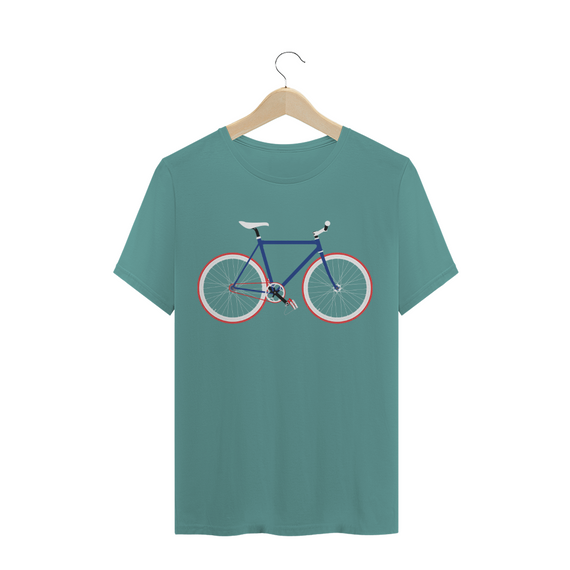 Camiseta Estonada Bike Azul 