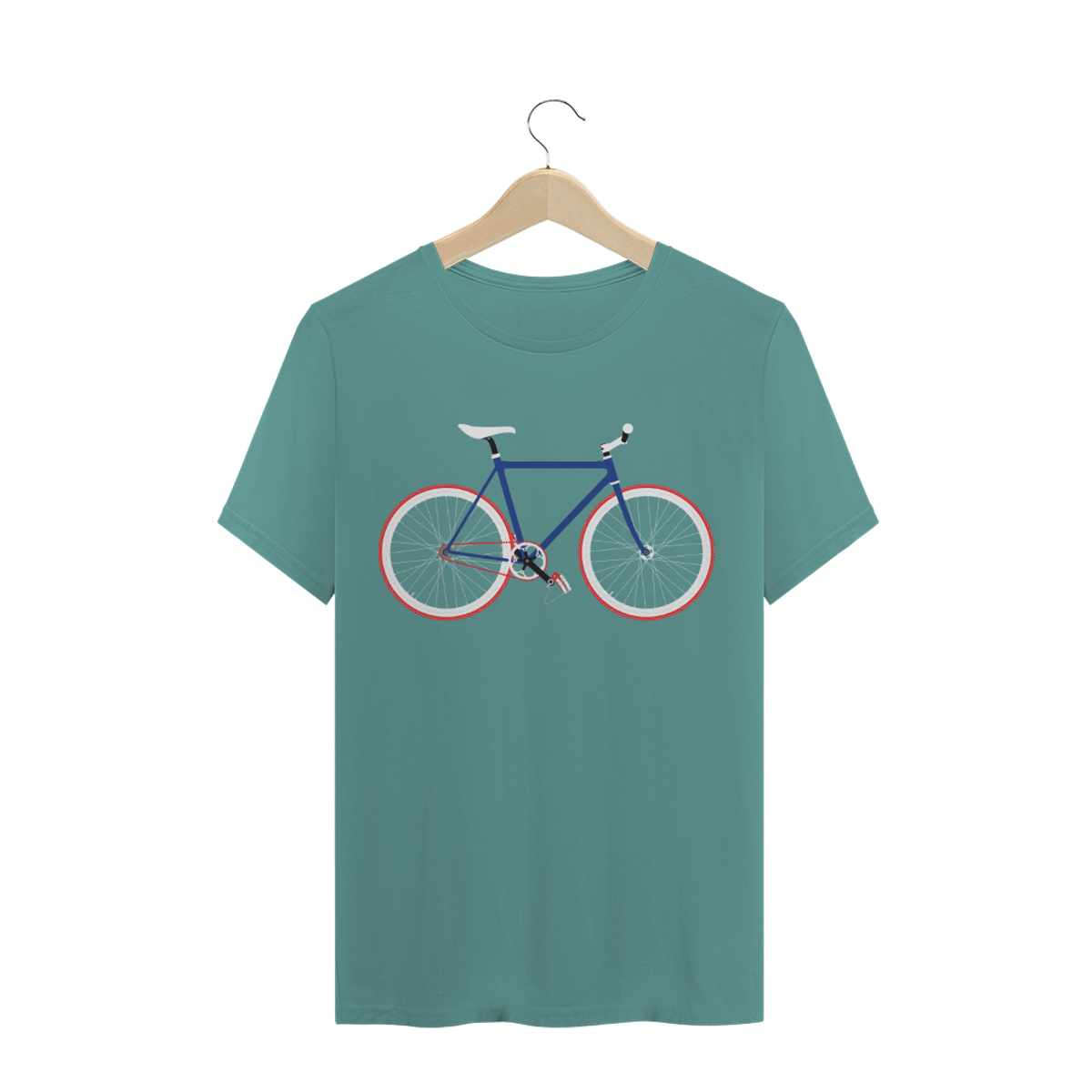 Nome do produto: Camiseta Estonada Bike Azul 