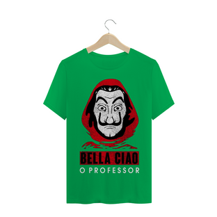 Nome do produtoCamiseta O Professor Bella Ciao (Preta)