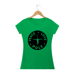 Nome do produtoCamiseta Peace.Love.Pole Baby Long Quality