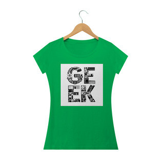 Nome do produtoCamiseta Feminina Geek