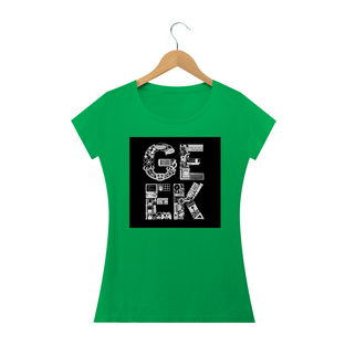 Nome do produtoCamiseta Feminina Geek