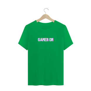 Nome do produtoGamer On - T-shirt
