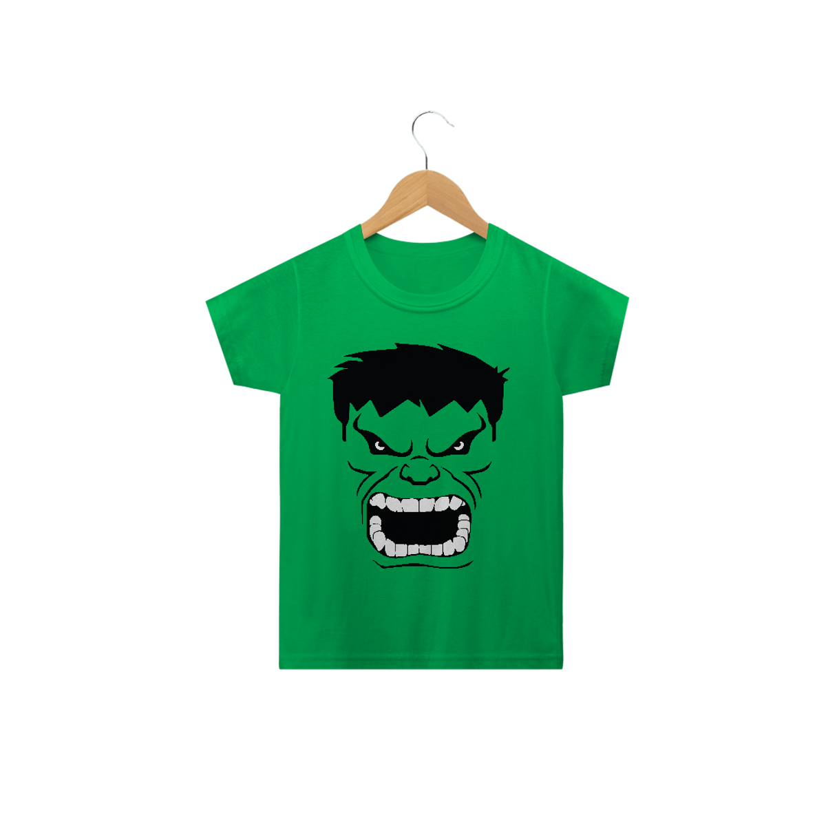 Nome do produto: Camiseta Infantil Hulk