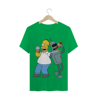 Nome do produtoT-SHIRT QUALITY HOMER & BENDER