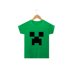Blusa infantil Creeper - Minecraft