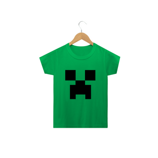 Nome do produtoBlusa infantil Creeper - Minecraft