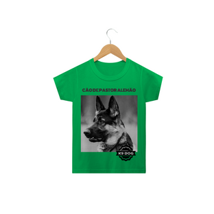 Nome do produtoCamiseta Infantil Classic Color Pastor Alemão K9 Dog - Mod. 02