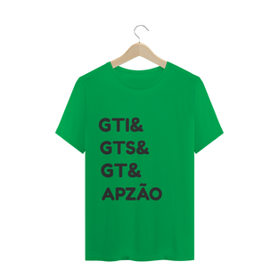 Nome do produtoCAMISETA T-SHIRT - GOL GTI, GTS, GT E APZÃO