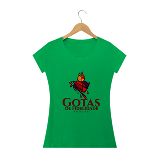 Nome do produtoCamiseta Feminina Gotas de Fidelidade