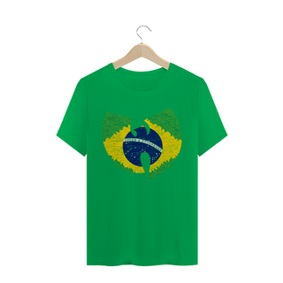 Nome do produtoCamiseta de Malha Quality Wu Tang Clan Logo Brasil