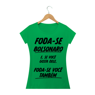 Nome do produtoBaby Long Foda-se Bolsonaro