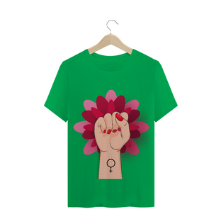 Nome do produtoT-Shirt Feminismo Flor