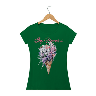 Nome do produtoCamiseta Sorvete de Flores e Doces