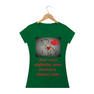 Nome do produtoCamiseta feminina love pets