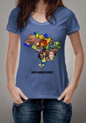 Camisa South América Memes 