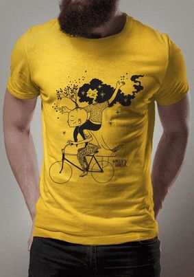 Espalhando Amor - Bicicleta Girassol