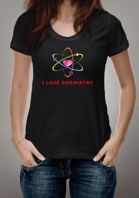 Eu amo química. Modelo 01
