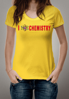 Eu amo química. Modelo 02