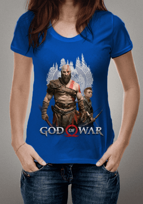 GOW 4 Kratos e Atreus God of War
