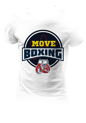 Move Boxing Logo Grande Verde Estonado