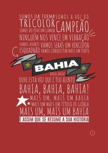Nome do produtoHino do Bahia