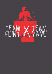 Nome do produtoTEAM FLINT X TEAM VANE - BLACK SAILS