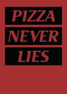 Nome do produtoCamiseta Pizza never lies